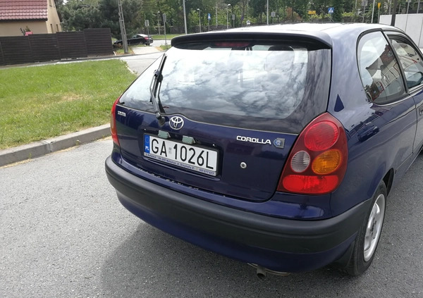 Toyota Corolla cena 4700 przebieg: 144000, rok produkcji 1999 z Sobótka małe 379